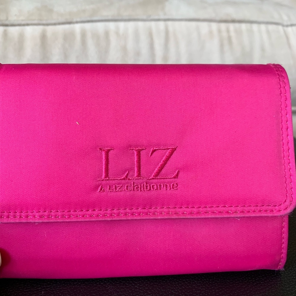 Pink Liz Claiborne wallet/ bag
